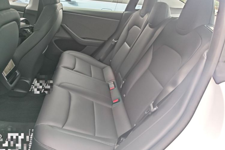 Used Tesla Model 3 2025 Model Revised Long-Range Rear-Wheel-Drive Version Left Rear Seat
