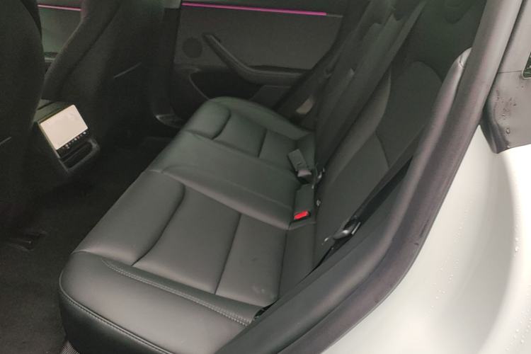 Used Tesla Model 3 2025 Model Long-Range Rear-Wheel-Drive Version Left Rear Seat