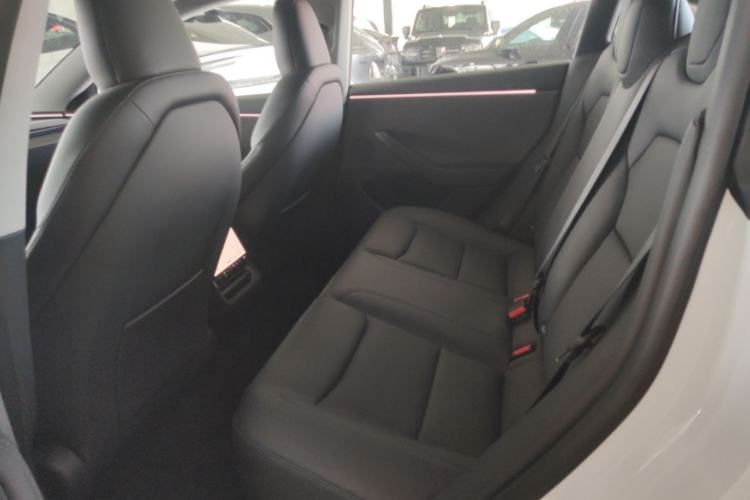 Used Tesla Model 3 2025 Model Revised Long-Range Rear-Wheel-Drive Version Left Rear Seat
