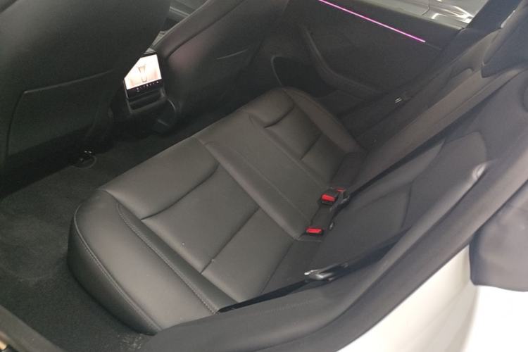Used Tesla Model 3 2025 Model Revised Long-Range All-Wheel-Drive Version Left Rear Seat
