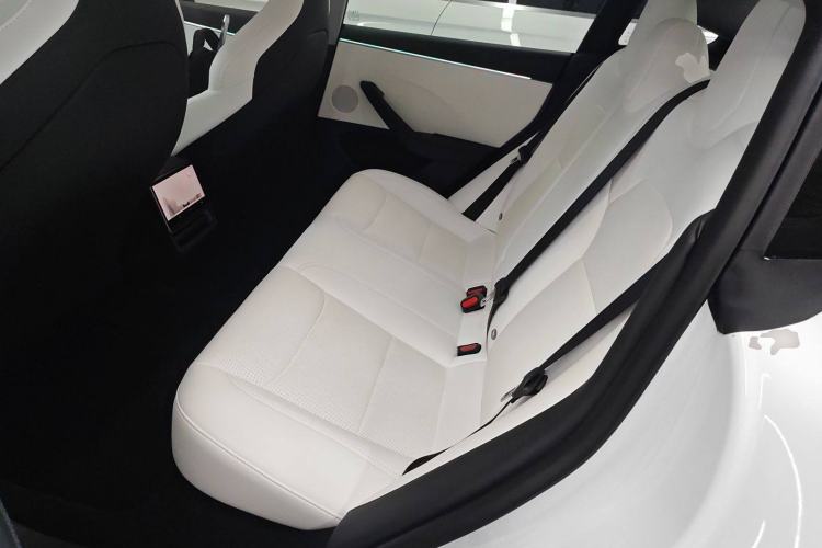 Used Tesla Model 3 2025 Model High-Performance All-Wheel-Drive Version Left Rear Seat