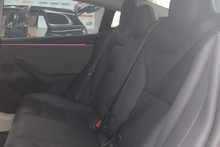Used Tesla Model 3 2025 Model Long-Range Rear-Wheel-Drive Version Left Rear Seat