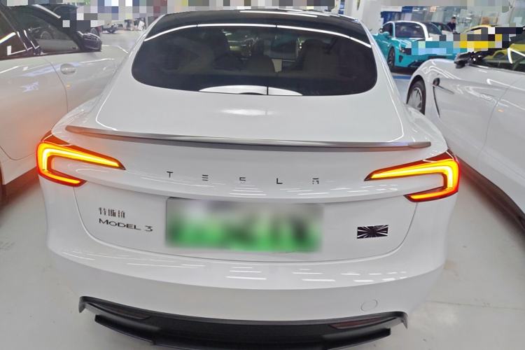 Used Tesla Model 3 2025 Model High-Performance All-Wheel-Drive Version Rear