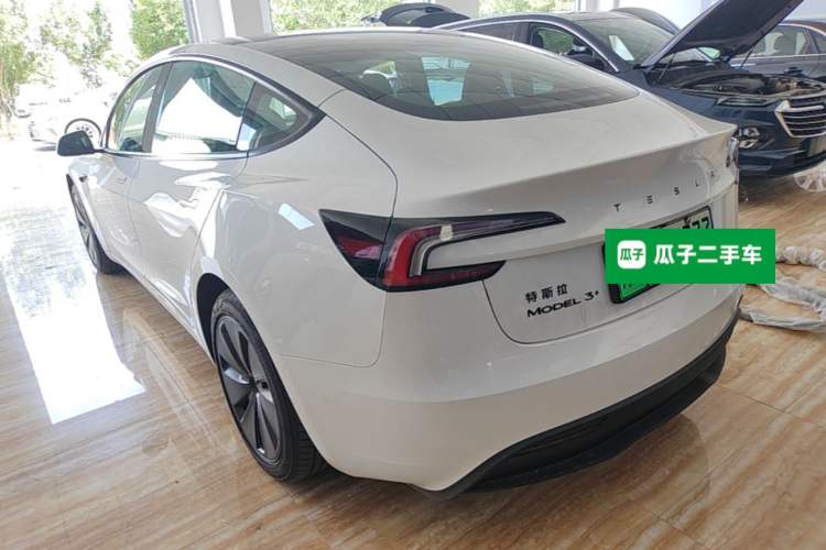 Used Tesla Model 3 2025 Long-Range All-Wheel-Drive Version Rear Left 45 Deg