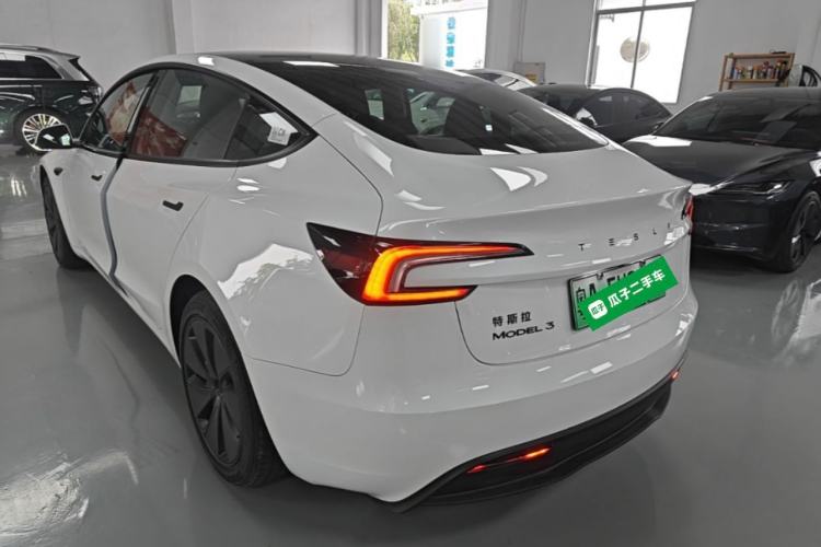 Used Tesla Model 3 2025 Model Revised Rear-Wheel-Drive Version Rear Left 45 Deg