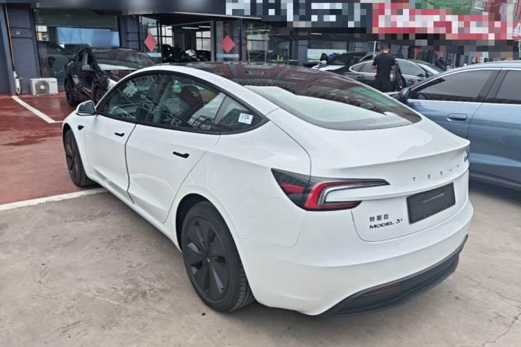 Used Tesla Model 3 2025 Model Revised Long-Range Rear-Wheel-Drive Version Rear Left 45 Deg