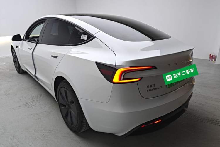 Used Tesla Model 3 2025 Rear-Wheel-Drive Version Rear Left 45 Deg