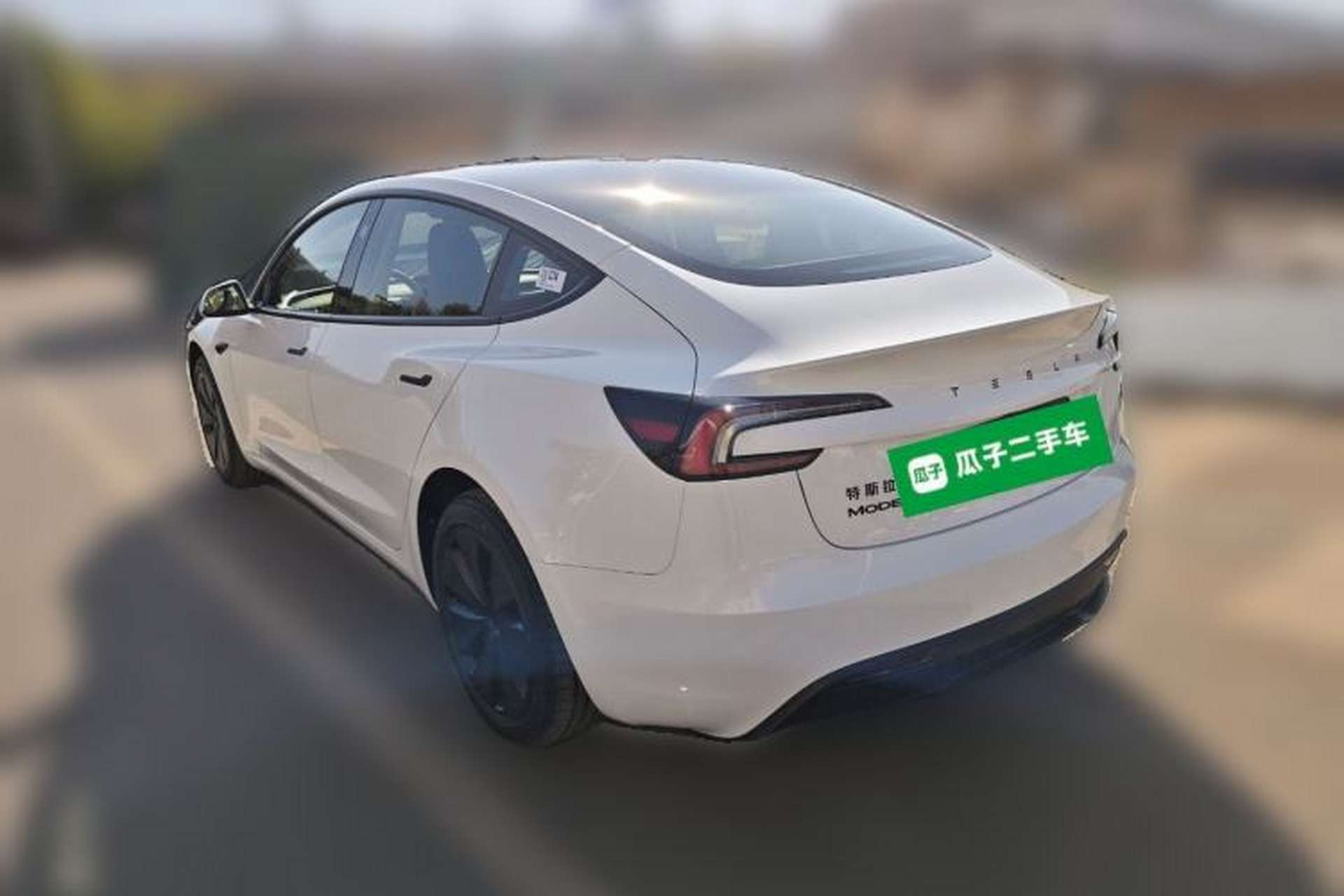 Used Tesla Model 3 2025 Model Revised Rear-Wheel-Drive Version Rear Left 45 Deg