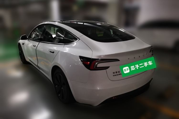 Used Tesla Model 3 2025 Rear-Wheel-Drive Version Rear Left 45 Deg