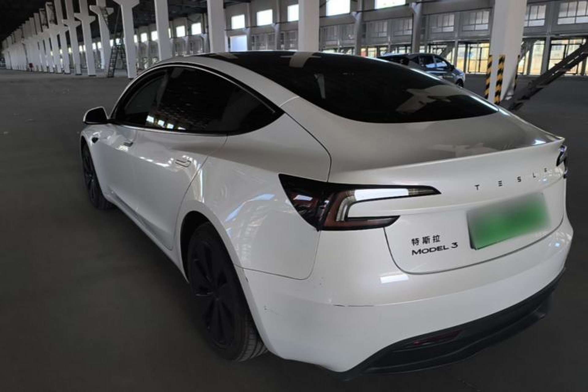 Used Tesla Model 3 2025 Model Revised Rear-Wheel-Drive Version Rear Left 45 Deg