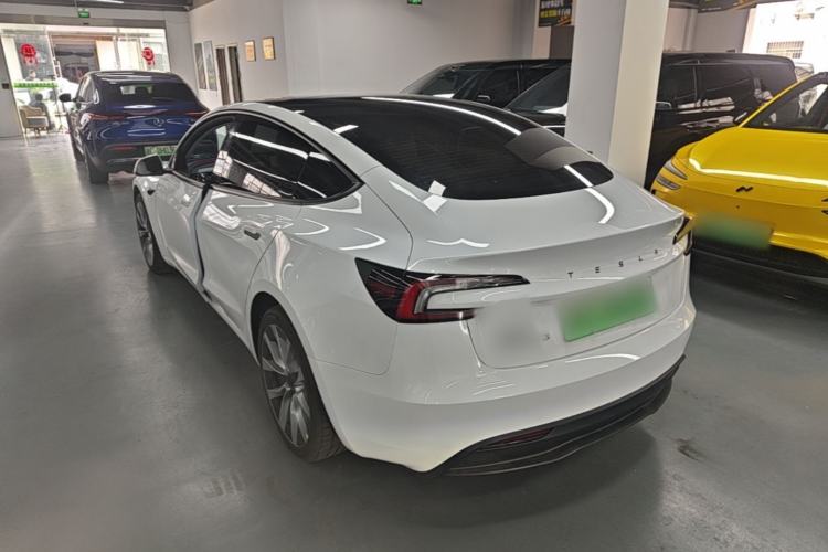 Used Tesla Model 3 2025 Model Revised Rear-Wheel-Drive Version Rear Left 45 Deg