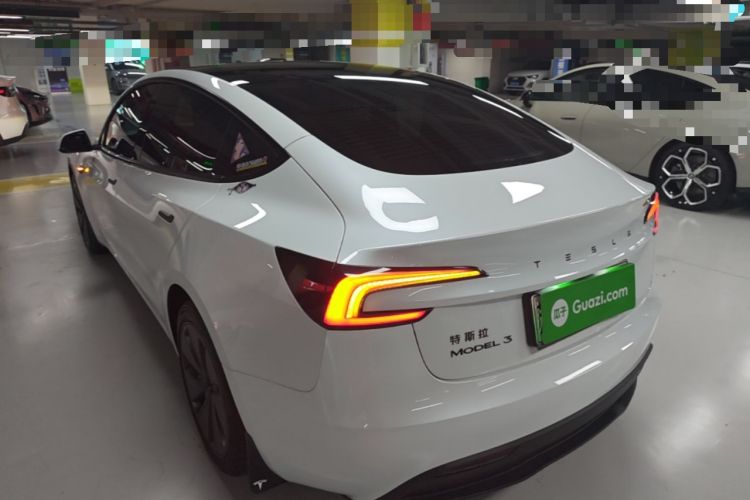 Used Tesla Model 3 2025 Model Revised Rear-Wheel-Drive Version Rear Left 45 Deg