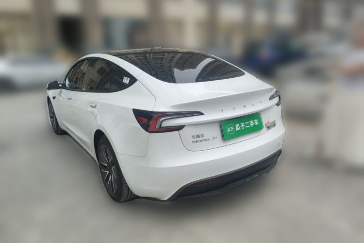 Used Tesla Model 3 2025 Model Revised Long-Range All-Wheel-Drive Version Rear Left 45 Deg