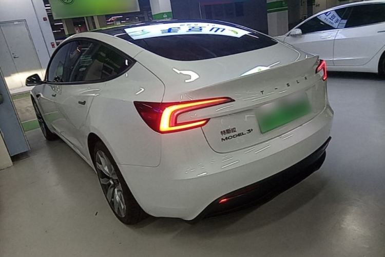 Used Tesla Model 3 2025 Model Revised Long-Range Rear-Wheel-Drive Version Rear Left 45 Deg