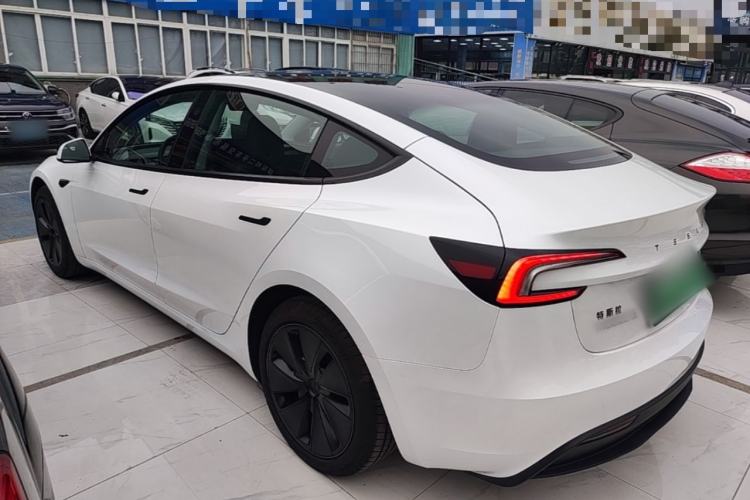 Used Tesla Model 3 2025 Model Revised Rear-Wheel-Drive Version Rear Left 45 Deg