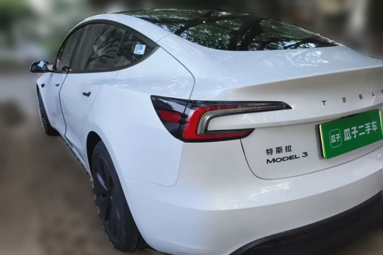 Used Tesla Model 3 2025 Model Revised Rear-Wheel-Drive Version Rear Left 45 Deg
