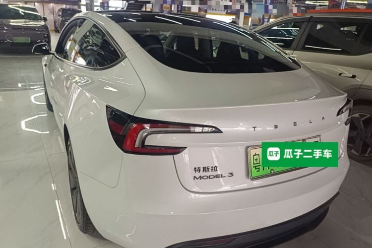 Used Tesla Model 3 2025 Model Revised Rear-Wheel-Drive Version Rear Left 45 Deg