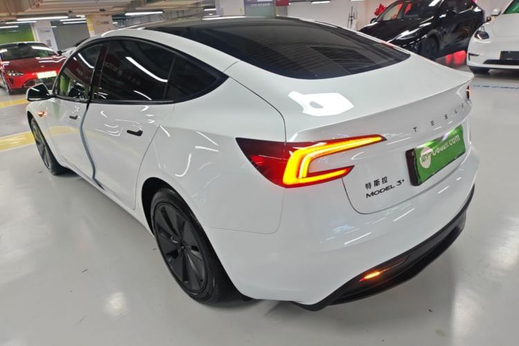 Used Tesla Model 3 2025 Model Revised Long-Range Rear-Wheel-Drive Version Rear Left 45 Deg