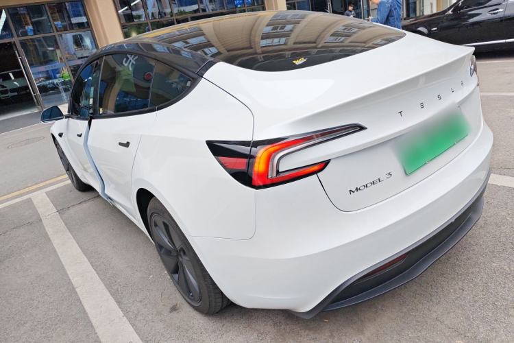 Used Tesla Model 3 2025 Long-Range All-Wheel-Drive Version Rear Left 45 Deg