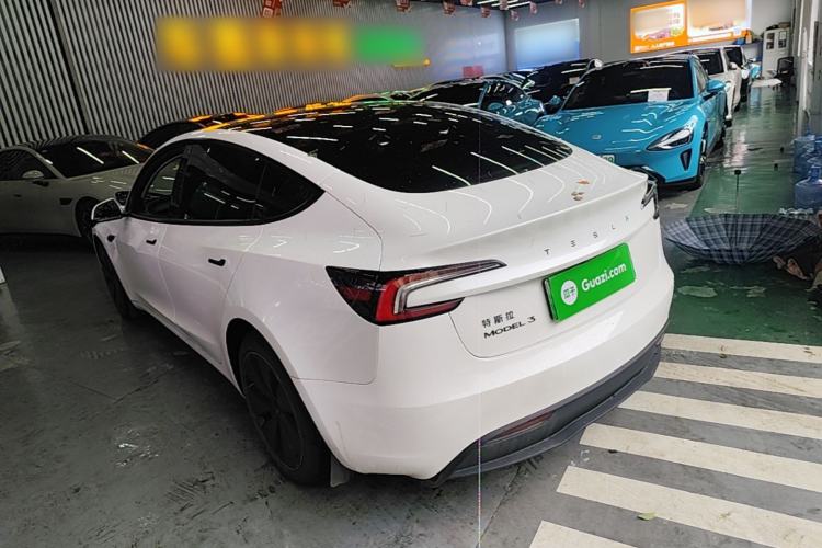 Used Tesla Model 3 2025 Model Revised Rear-Wheel-Drive Version Rear Left 45 Deg