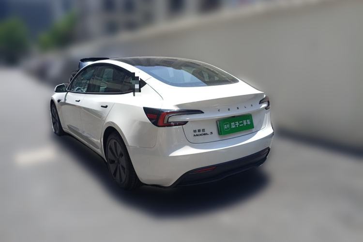 Used Tesla Model 3 2025 Model Revised Rear-Wheel-Drive Version Rear Left 45 Deg
