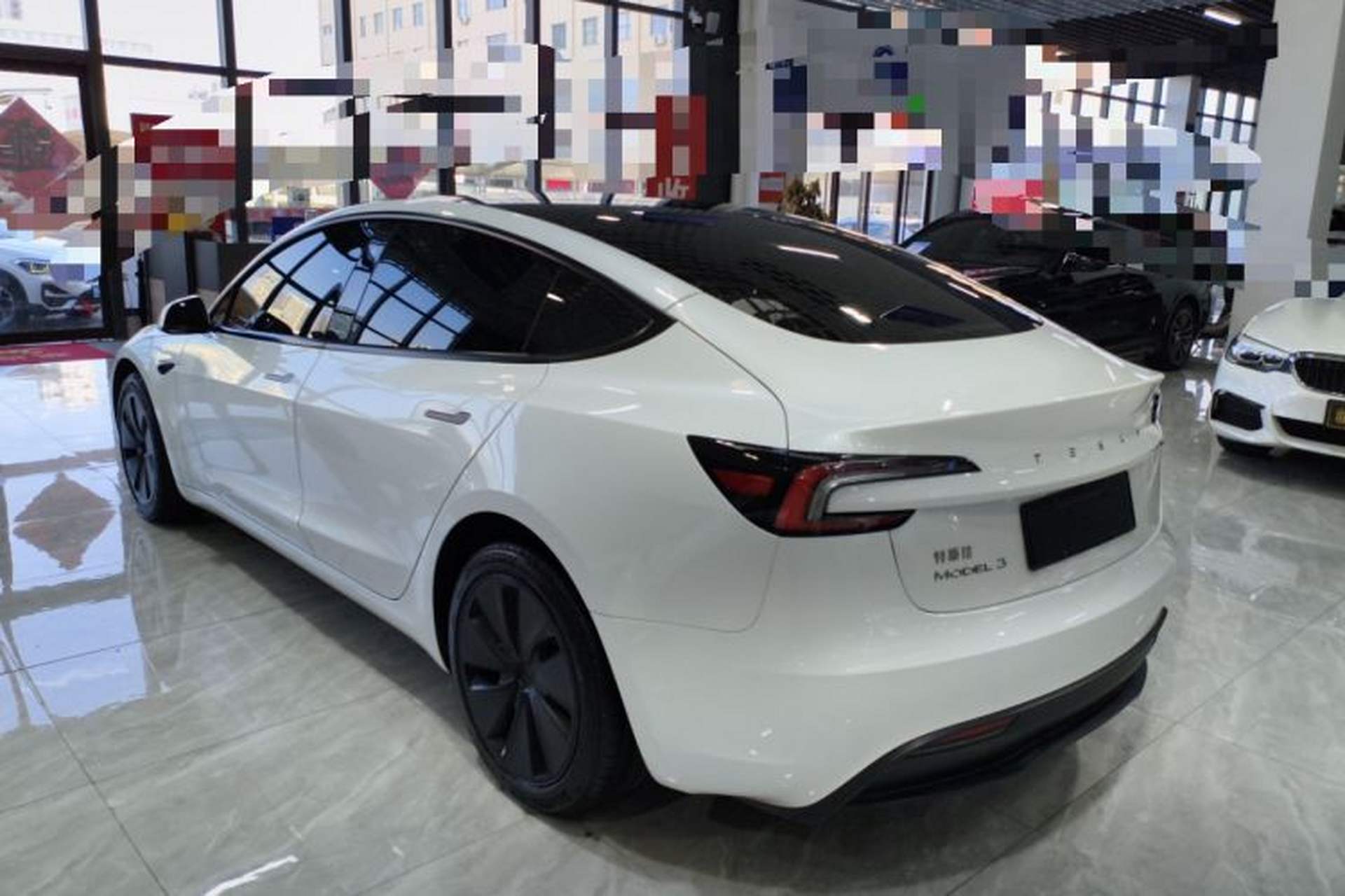 Used Tesla Model 3 2025 Rear-Wheel-Drive Version Rear Left 45 Deg