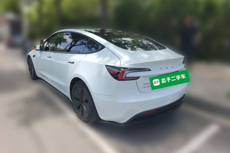 Used Tesla Model 3 2025 Rear-Wheel-Drive Version Rear Left 45 Deg