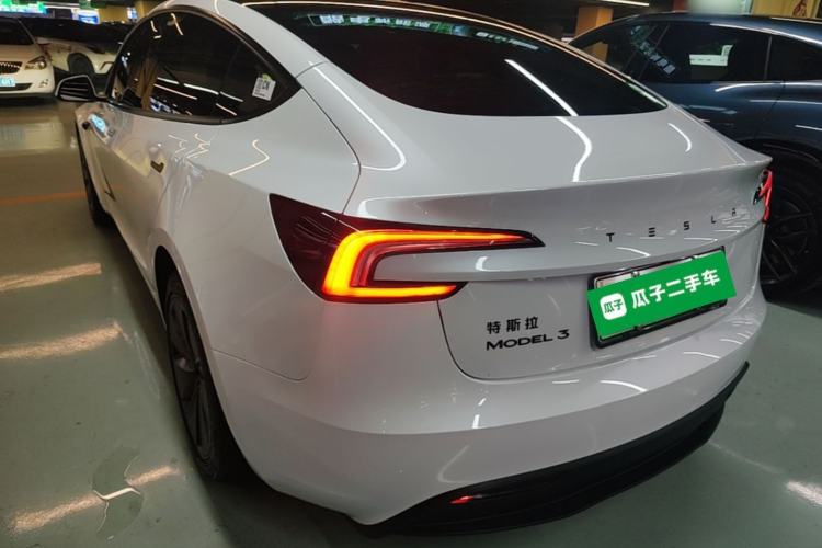Used Tesla Model 3 2025 Model Revised Rear-Wheel-Drive Version Rear Left 45 Deg