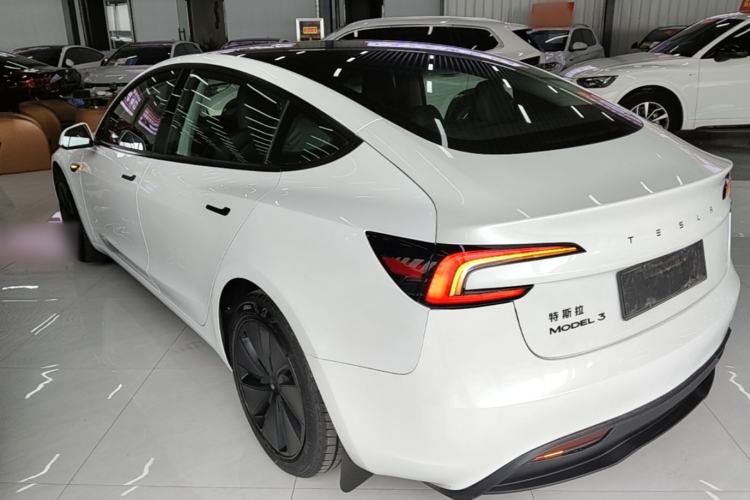 Used Tesla Model 3 2025 Rear-Wheel-Drive Version Rear Left 45 Deg