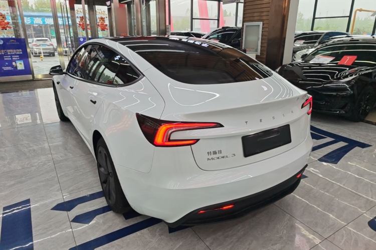 Used Tesla Model 3 2025 Rear-Wheel-Drive Version Rear Left 45 Deg