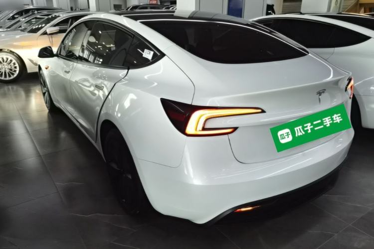 Used Tesla Model 3 2025 Model Revised Rear-Wheel-Drive Version Rear Left 45 Deg