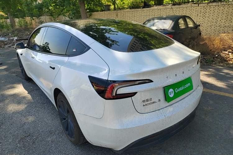 Used Tesla Model 3 2025 Rear-Wheel-Drive Version Rear Left 45 Deg