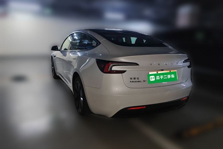 Used Tesla Model 3 2025 Model Revised Long-Range Rear-Wheel-Drive Version Rear Left 45 Deg