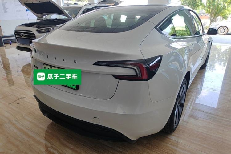 Used Tesla Model 3 2025 Long-Range All-Wheel-Drive Version Rear Right 45 Deg
