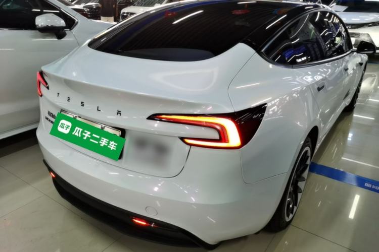 Used Tesla Model 3 2025 Rear-Wheel-Drive Version Rear Right 45 Deg