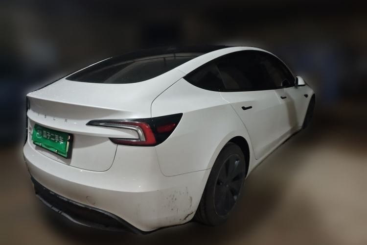 Used Tesla Model 3 2025 Rear-Wheel-Drive Version Rear Right 45 Deg