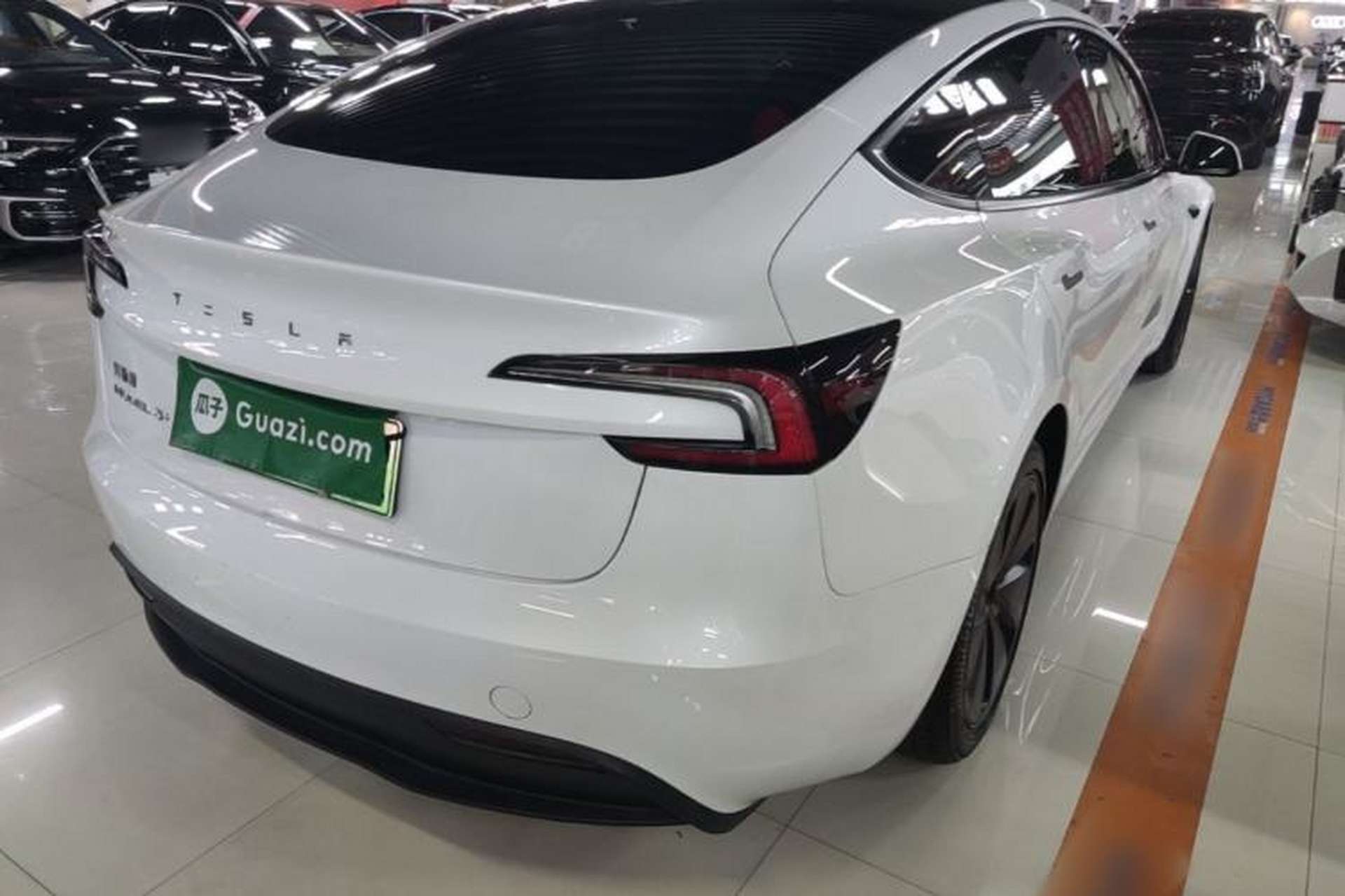 Used Tesla Model 3 2025 Long-Range All-Wheel-Drive Version Rear Right 45 Deg