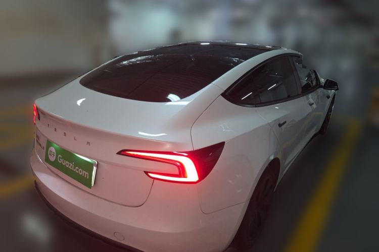 Used Tesla Model 3 2025 Model Revised Rear-Wheel-Drive Version Rear Right 45 Deg