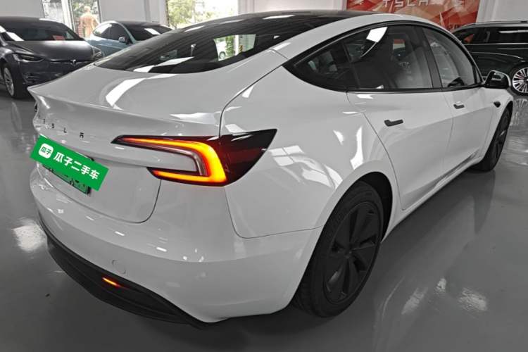 Used Tesla Model 3 2025 Model Revised Rear-Wheel-Drive Version Rear Right 45 Deg