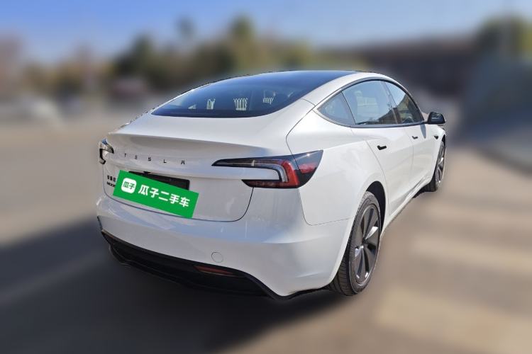Used Tesla Model 3 2025 Model Revised Rear-Wheel-Drive Version Rear Right 45 Deg