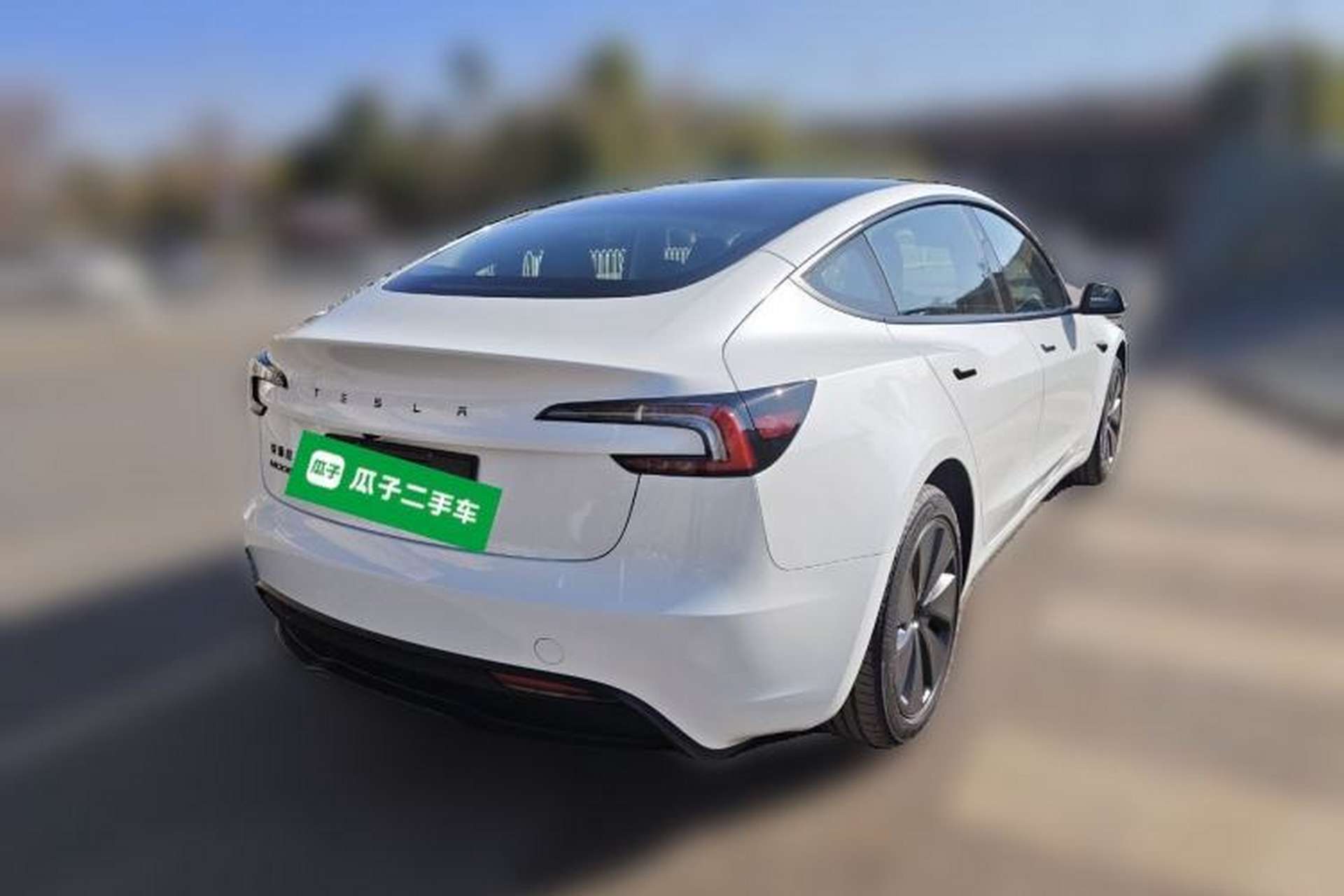 Used Tesla Model 3 2025 Model Revised Rear-Wheel-Drive Version Rear Right 45 Deg