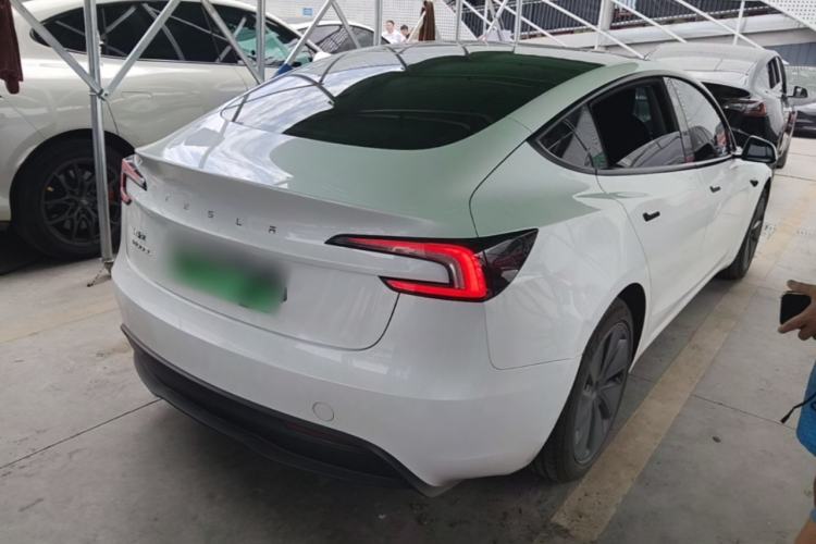 Used Tesla Model 3 2025 Rear-Wheel-Drive Version Rear Right 45 Deg