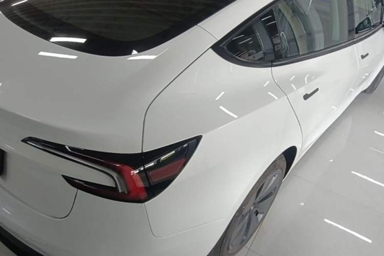Used Tesla Model 3 2025 Model Revised Rear-Wheel-Drive Version Rear Right 45 Deg