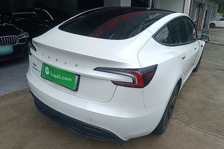 Used Tesla Model 3 2025 Rear-Wheel-Drive Version Rear Right 45 Deg
