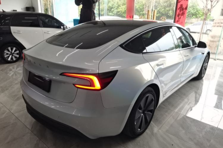 Used Tesla Model 3 2025 Rear-Wheel-Drive Version Rear Right 45 Deg