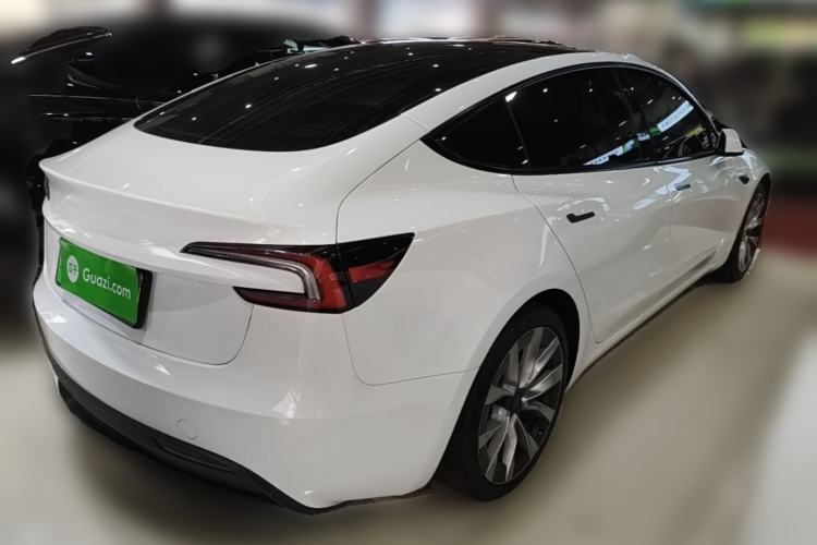 Used Tesla Model 3 2025 Rear-Wheel-Drive Version Rear Right 45 Deg