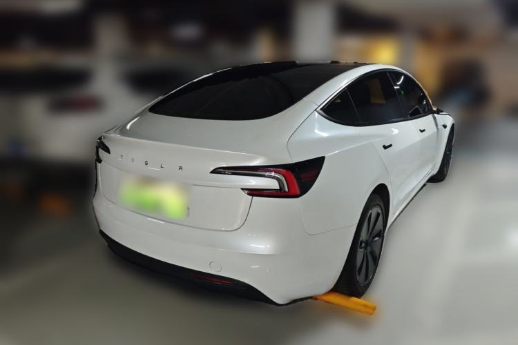 Used Tesla Model 3 2025 Rear-Wheel-Drive Version Rear Right 45 Deg