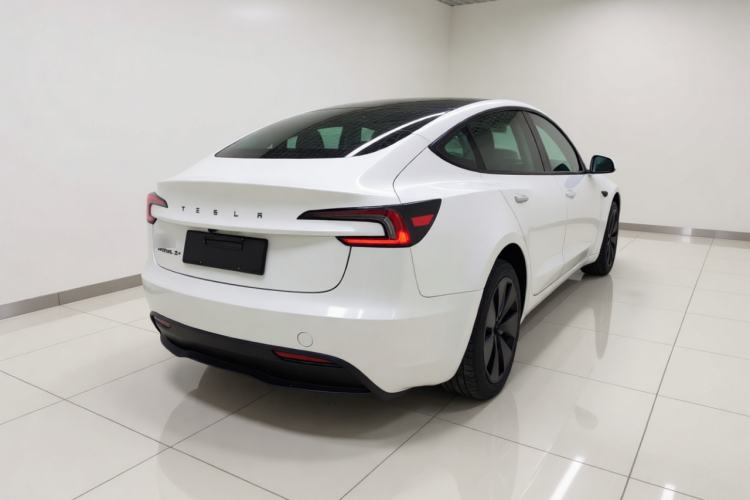 Used Tesla Model 3 2025 Model Revised Long-Range Rear-Wheel-Drive Version Rear Right 45 Deg