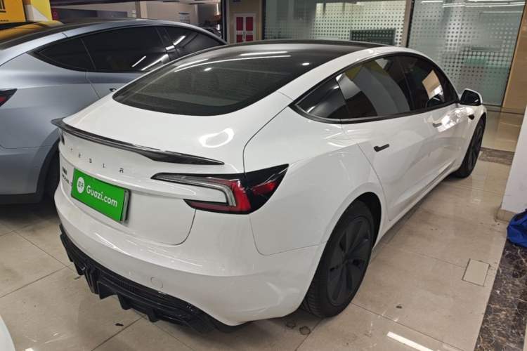 Used Tesla Model 3 2025 Model Revised Long-Range All-Wheel-Drive Version Rear Right 45 Deg