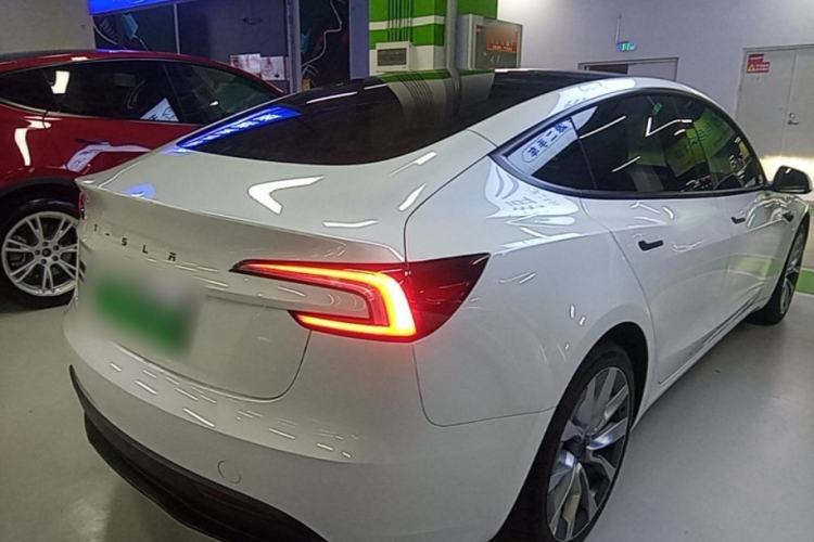 Used Tesla Model 3 2025 Model Revised Long-Range Rear-Wheel-Drive Version Rear Right 45 Deg